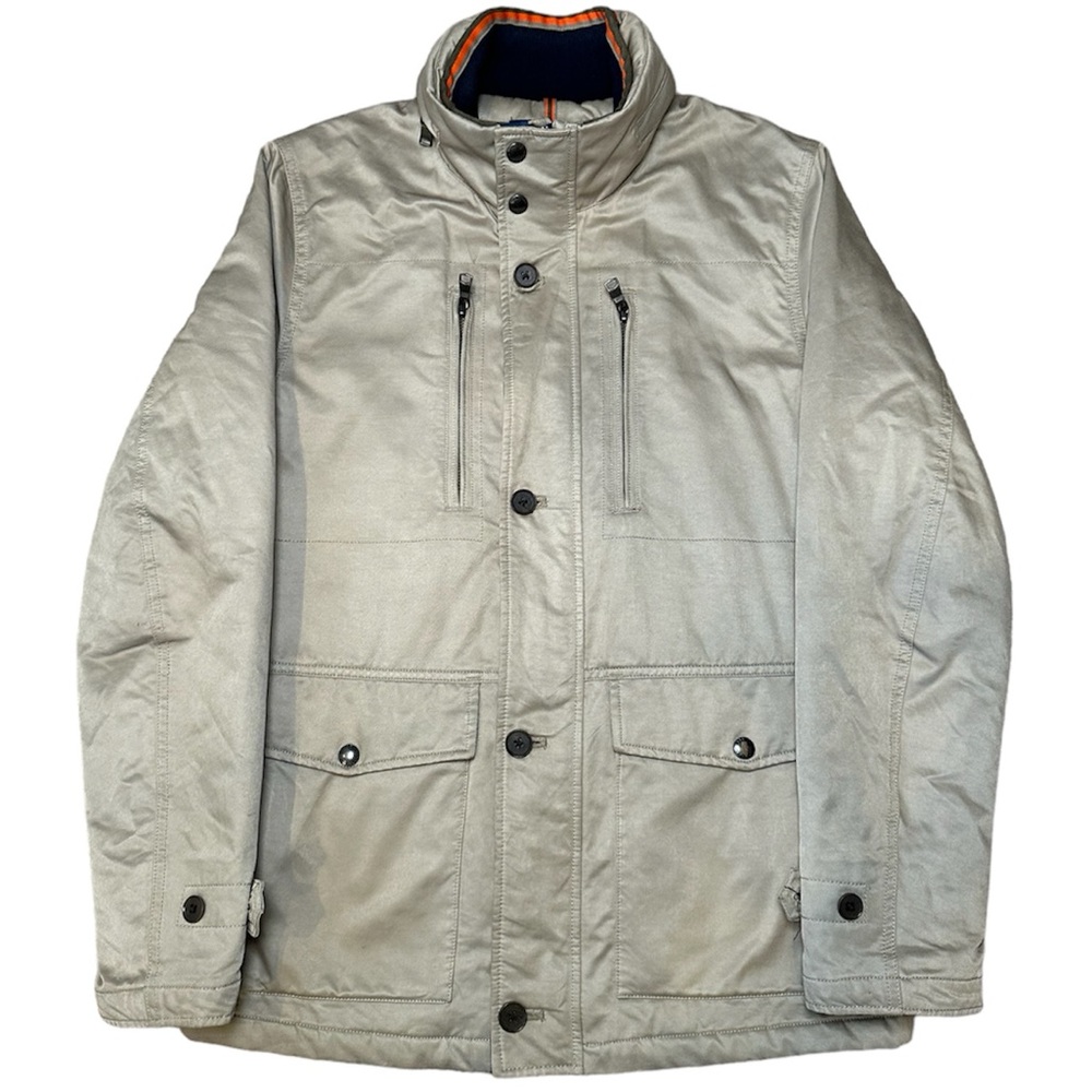 Banana Republic Men's Tan Coat Jacket Wool Blend Overcoat Camel Size Small